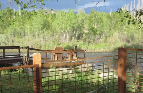 Paonia Apartment | Visit award winning wineries in our valley in tricked out Yurt on the NF River.