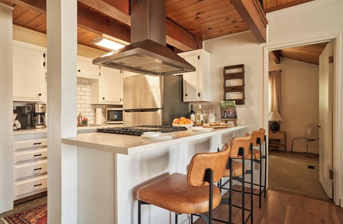 Whispering Forest Cabin | Walk to Big Bear Snow Play for Tubing & Arcade, Loft with Foosball, Hot Tub, Cool Chill Deck