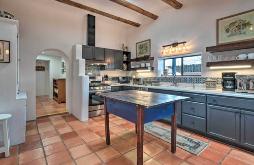 Downtown Santa Fe House | Walk to Santa Fe Plaza & Shops! Adobe Gem w/Patio