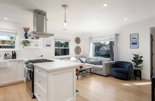 West Beach House | Walk to the Beach & Funk Zone: Hot Tub, Fire Pit