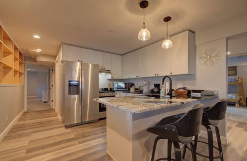 Monument House | Walkout: Raspberry Mountain Family Farmhouse