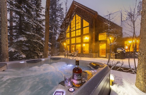 The Highlands House | Warm, Spacious, and Elegant Breckenridge Home near golf course, hot tub, arcade machine, foosball