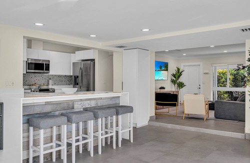 Garden Isles House | Waterfront Heated Pool Home Near Beach | Sleeps 10