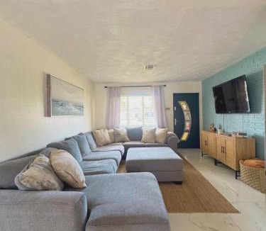 North Central Hollywood Villa | Waterfront Oasis with a Pool and Close to the Beach