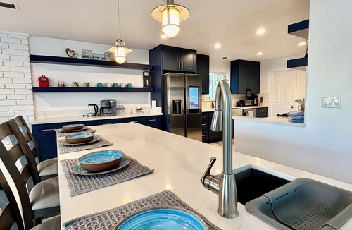 Channel Islands House | Waterfront Oasis with Kayaks, Arcade, Balconies, TVs, and Serenity