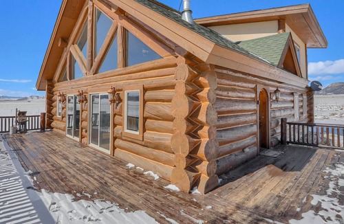Lake George House | Waterfront Ranch Cabin w/Jacuzzi & Mountain Views