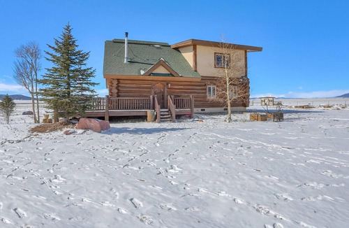Lake George House | Waterfront Ranch Cabin w/Jacuzzi & Mountain Views