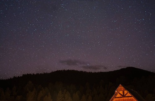 Villa Grove Cabin | Wedding Retreat in the CO Mountains–Celebrate, eat, sleep in one spot! Pets OK.