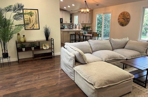 McKinleyville House | Work at home in this remodeled/newly furnished house; fully fenced/private yard