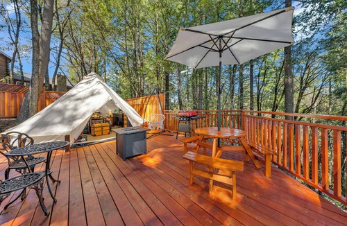 Los Gatos RV Rental | Yurt On Top - Swim, Hike, Glamp