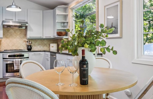 Kenwood House | Zoë Creekside-Tranquil Redwoods-20 wineries 3 mi