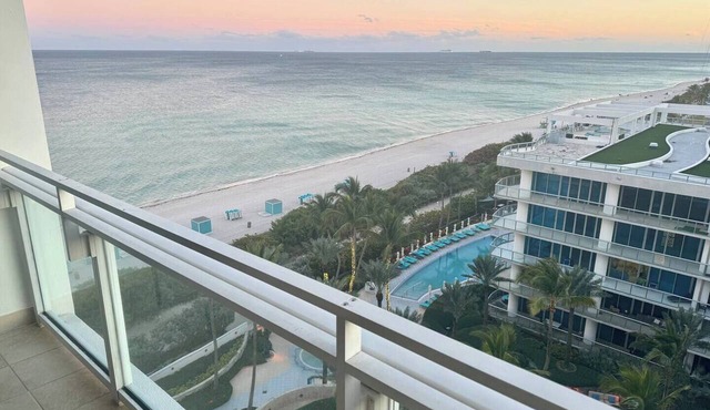 Beachfront 1-bedroom apartment at LUXURY Carillon Miami Hotel