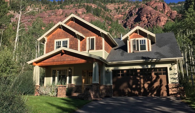 Beautiful Craftsman style home, Mountain View’s surround this property.