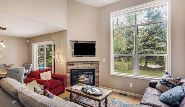 Beautiful downtown townhouse with patio, grill, firepit, fireplace, washer/dryer