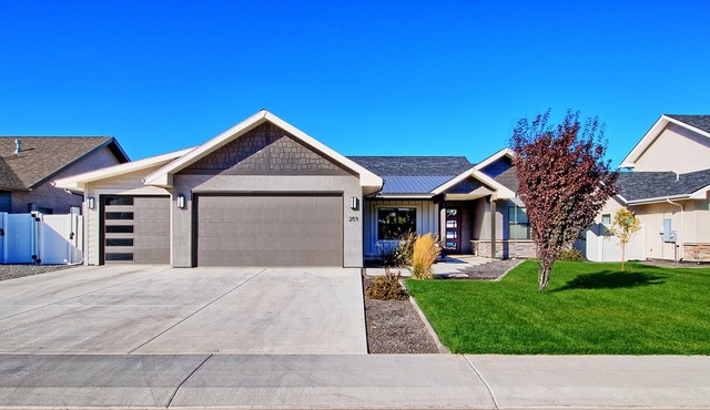 Beautiful family home with open concept and outdoor kids play area!