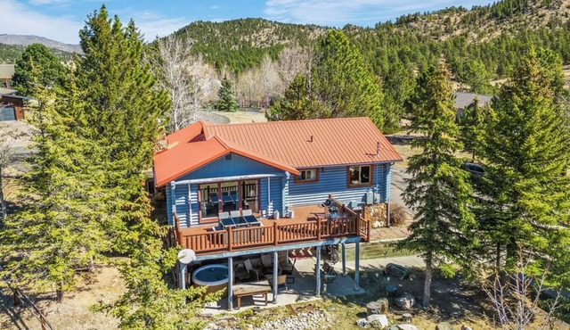 Bluebird Cabin, 2.7 miles to downtown & 6.6 mile to RMNP, Hot Tub, Pet Friendly!