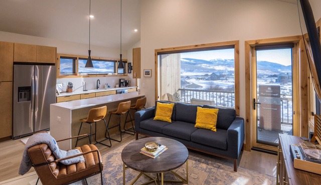 Brand New Townhome in Crested Butte with heated garage