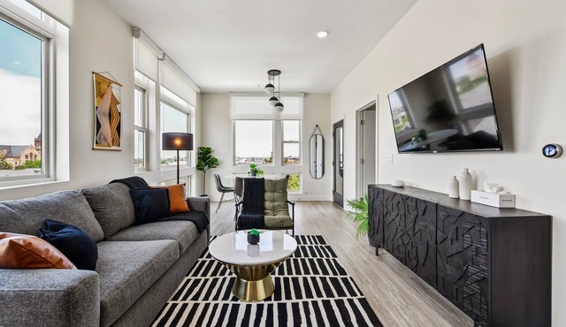 Chilltop Lounge | 1BR LoHi Loft | Garage | Patio + Dog-Friendly