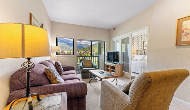 Condo in Copper's East Village, Close to Shuttle Stop & Up-Close Views!