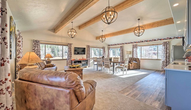 Contemporary Home Along Ouray's River Walk!