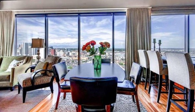 Corner penthouse with THE best city and mountain views in Denver