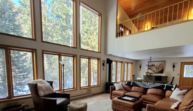 Creekside Cabin on Independence Pass between Twin Lakes and Aspen, Cozy + Nature