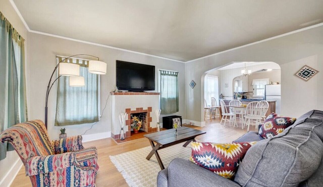Golden Luxe Bungalow | Walk to Downtown & Parks