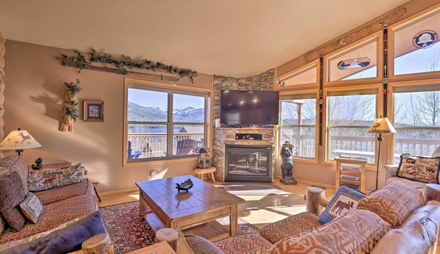 Grand Lake House w/Mountain Views, Deck!