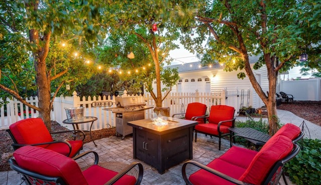 Historic + stylish home on large property with 3 beds
