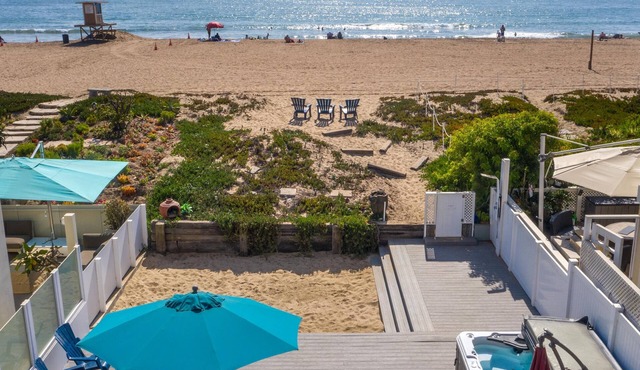 June 10% Off - Beachfront House - New Remodel - Views, Spa + Deck