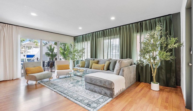 Modern Lush Green Escape