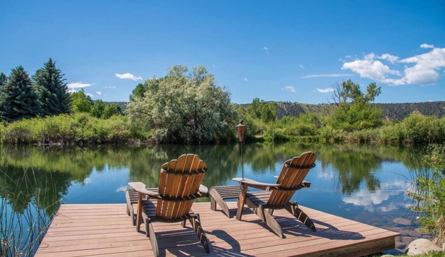 Mountain Home w/Views on Pond! 25 Mi. to Aspen
