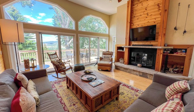 New Listing! Eagle Vail Escape | Stunning Views & Deck | BBQ Grill