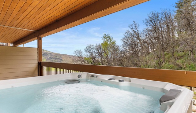 NEW w/Discount! - Eagles Nest Chalet - Prv Hot Tub, Pet Friendly, Sauna, Views, & Elevator