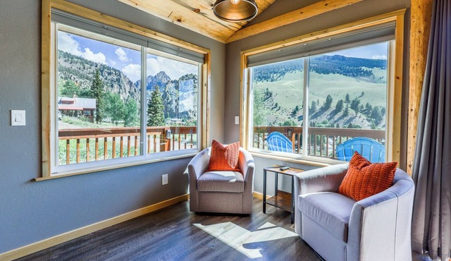 Newly Remodeled | Stunning Views | Deck | Walk to Downtown Creede