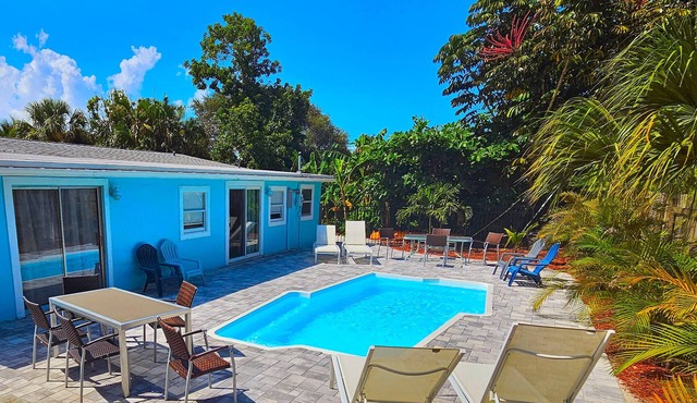 Paradise Private Suite Heated Pool Kayak 5min2 Juno Beach & Baseball Stadiums