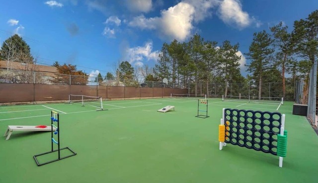 Pickleball Palace! 3 Courts | Game Room | Hot Tub
