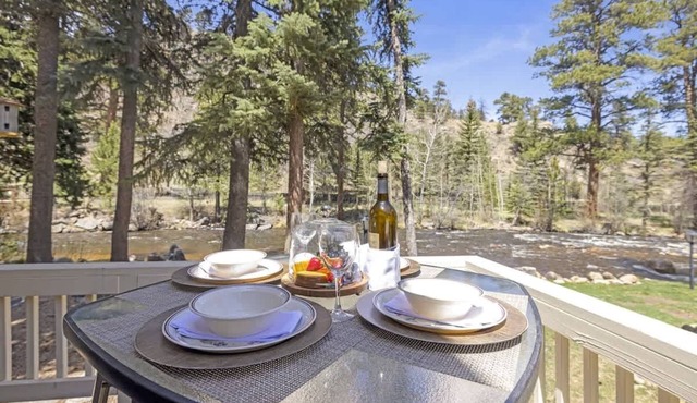 Pinehenge on the Big Thompson River near RMNP!