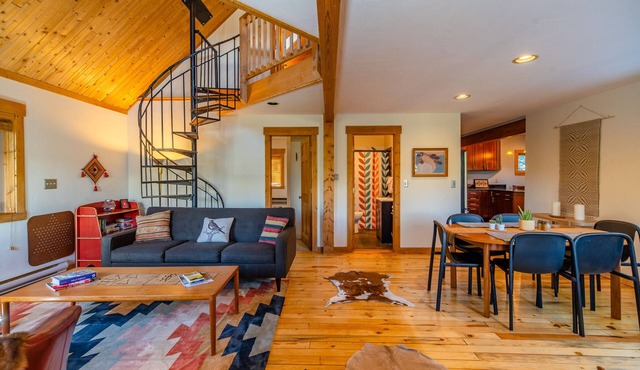 Private Mountainside Perch with Hot Tub/Pet Friendly/Retro Chic - Alpine Haus