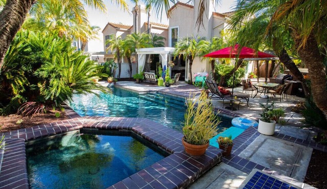 Private resort like home 2 bedrooms and 2 and a half baths.