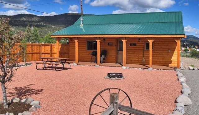 Remodeled, Mountain View Cabin w/Fireplace, Firepit & WiFi - Dogs Welcome
