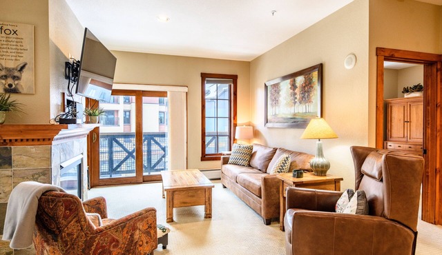Resort 1 Bedroom/2 Bathroom at Peak 9 Base/Main St