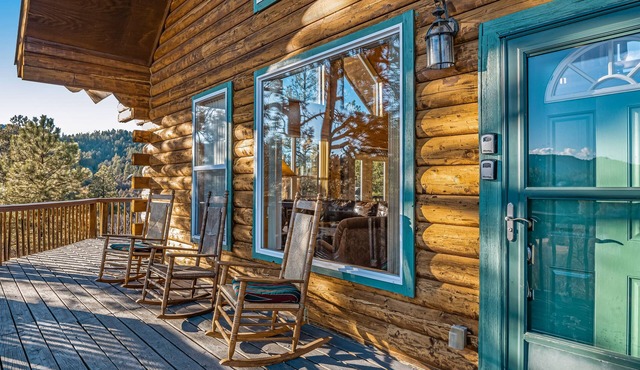 Secluded cabin with lofted layout, grill, great views, & jetted tub