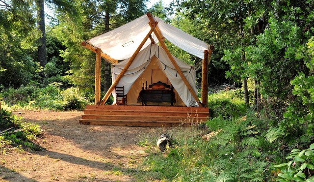 Secluded Safari Tent Perfect for a Glamping Getaway near Blue Lake, California