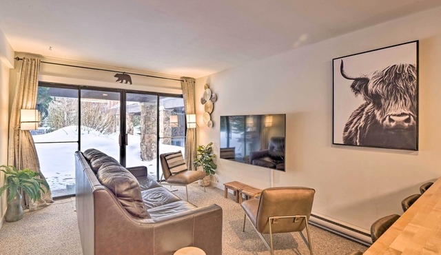 Ski-In/Ski-Out Condo w/Hot Tub on Copper Mountain