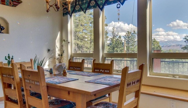 Southwestern Adobe Style Home with Extraordinary Mountain Views