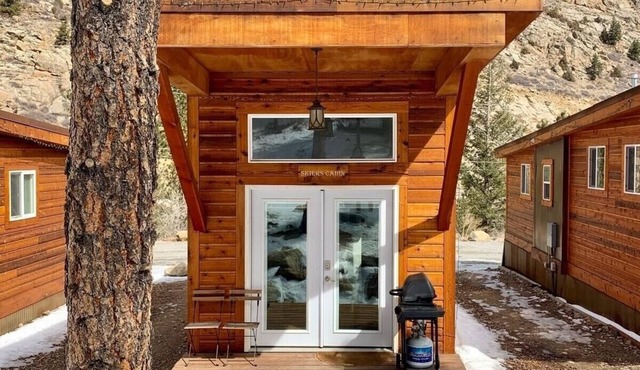 Spring Gulch Cabin at Base Camp