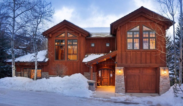 Stunning Snowmass Village home, steps away from ski-in/out access & with AC!