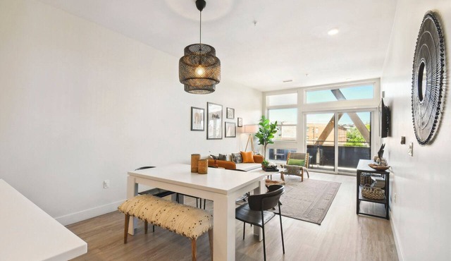 Sunlit Escape | 1BR LoHi Loft | Balcony + Patio | Dog-Friendly
