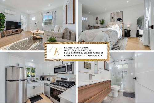 Sunnyvale 1BR w Parking Fast WiFi Work-Ready